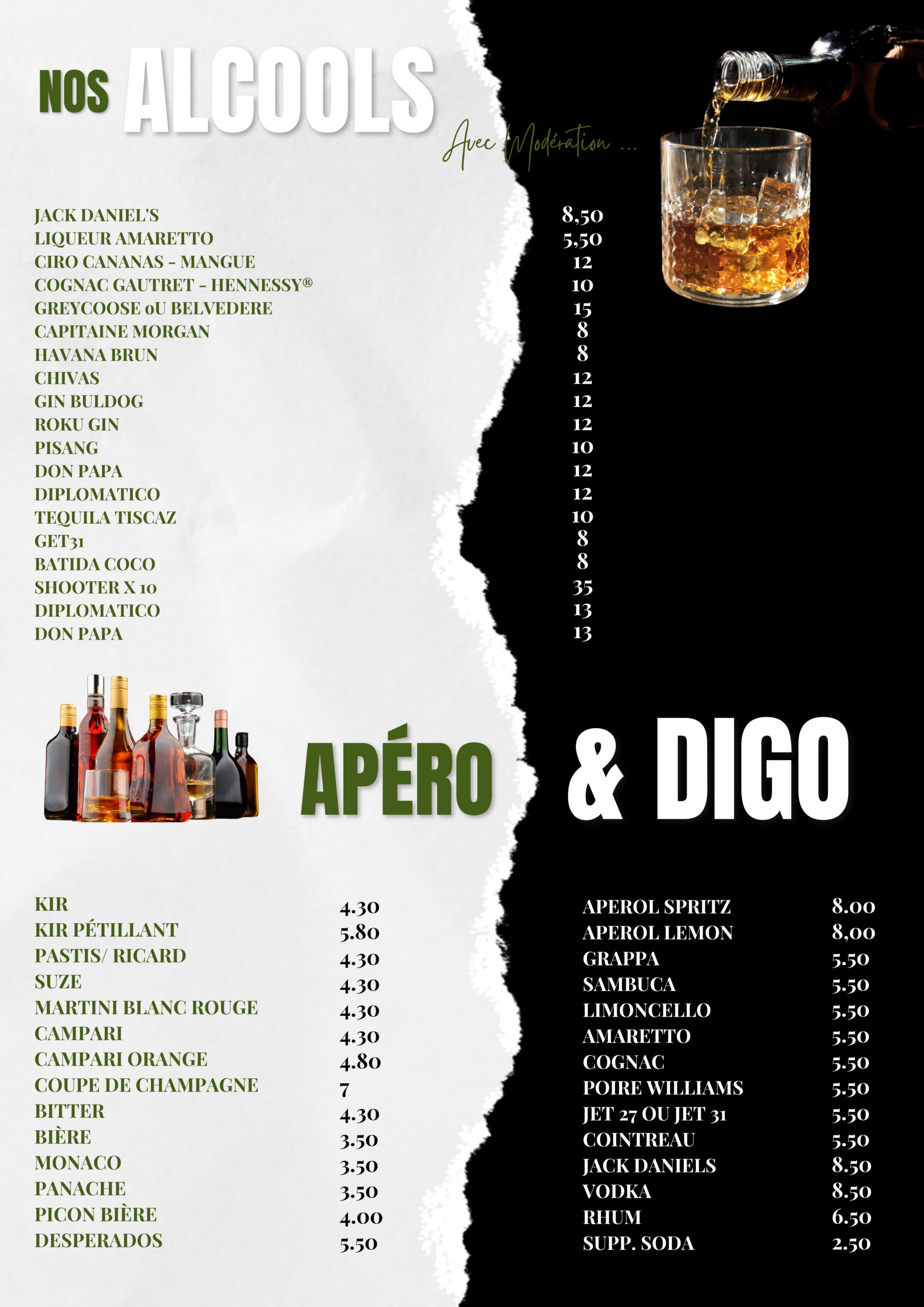 Apéro et Digestif